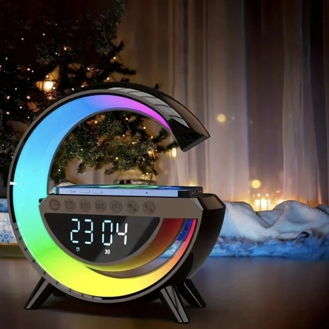 3in1 Speaker 15w Wireless Charger Lamp