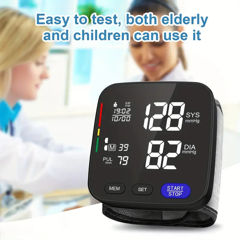 Wrest blood pressure monitor