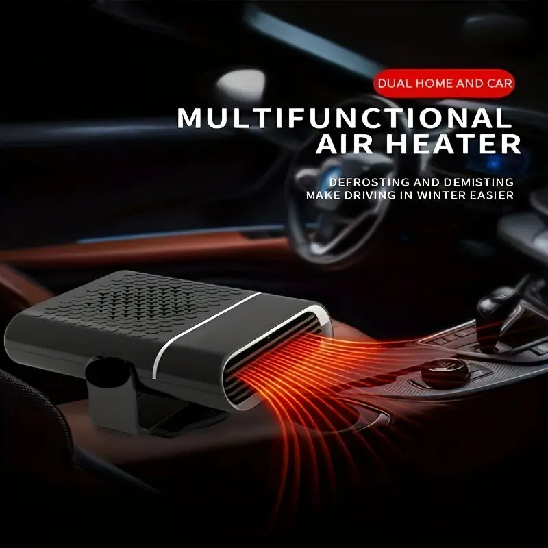 car heater, dual mode fast heating and cooling fan