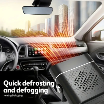 car heater, dual mode fast heating and cooling fan