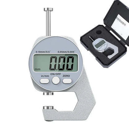 Electronic Digital Thickness Gauge Meter Micrometer Measure Tool