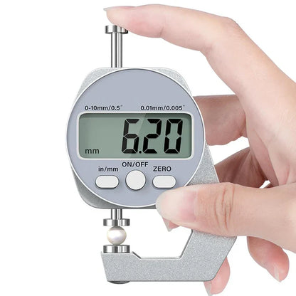 Electronic Digital Thickness Gauge Meter Micrometer Measure Tool
