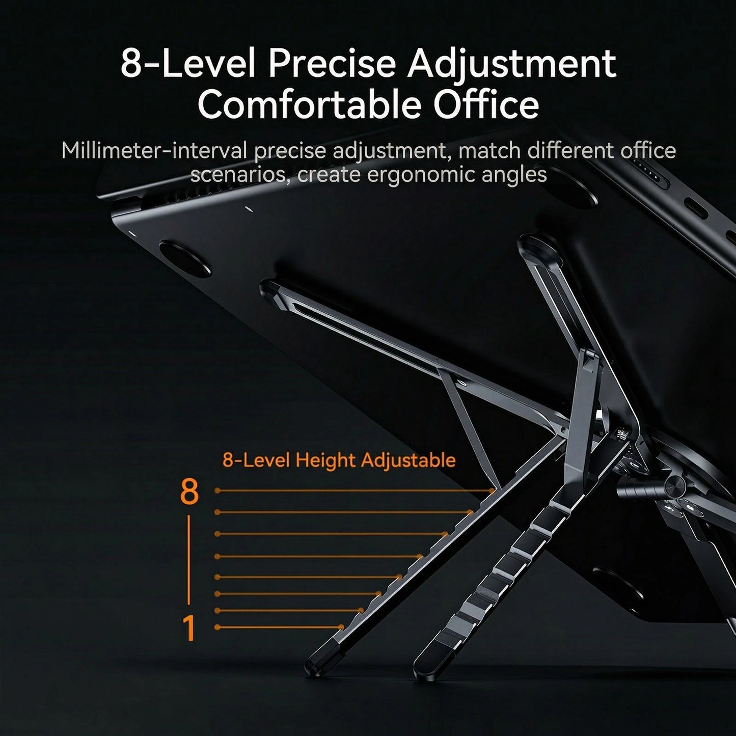 Portable Laptop Stand Adjustable Foldable Notebook Tablet Holder Computer Desk